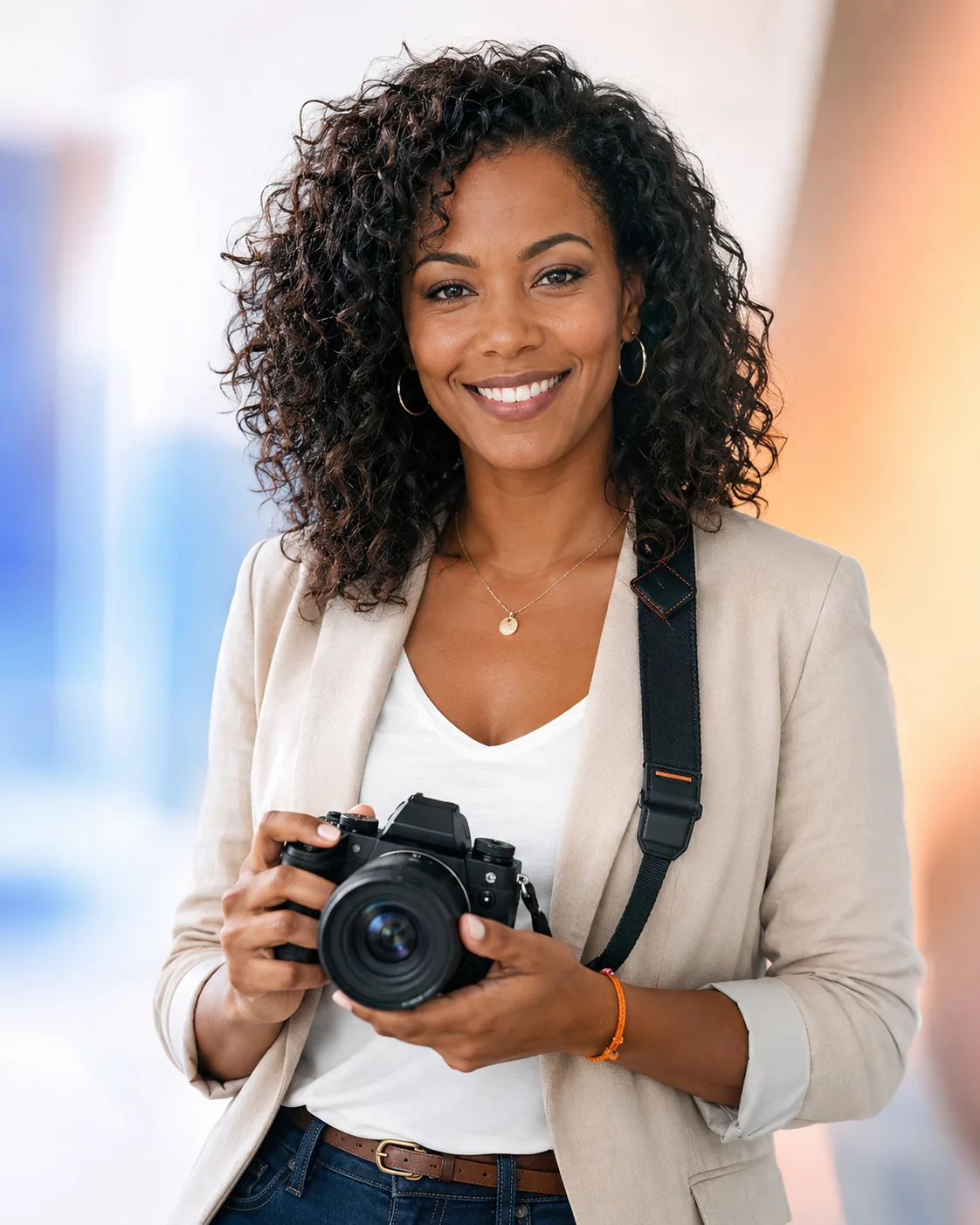 Carmen J. Moore, editor of Camera Reviews