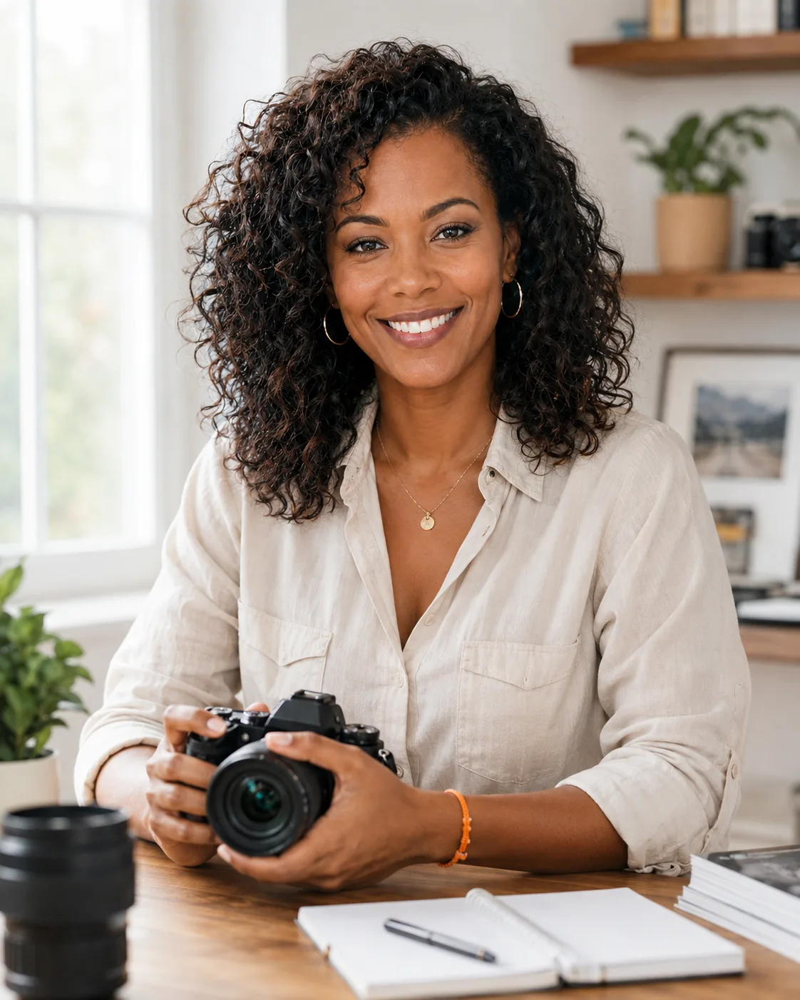 Carmen J. Moore, editor of Camera Reviews